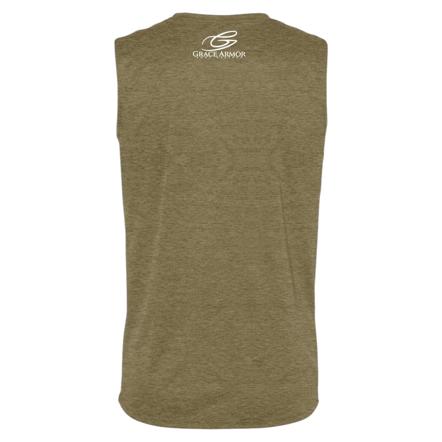 Jesus Paid It All Olive Sleeveless Tank Top Religious Apparel Jesus Tee Christian Clothing Unisex