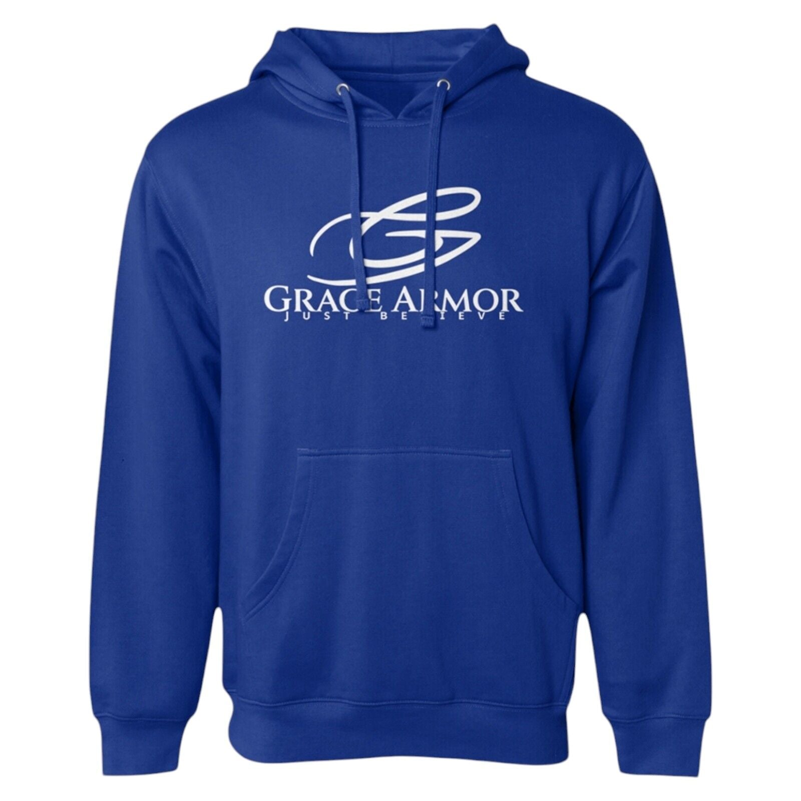 John 10:28 Blue Religious Apparel Jesus Hoodie Christian Clothing Unisex